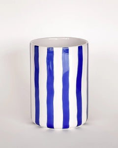 Magazin Minori - STRIPES Vase • mare blue - Vase - ROSA ECK Concept Store