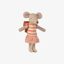 Maileg - Dreiradmaus Große Schwester • Koralle - ROSA ECK