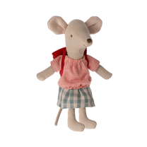 Maileg - Dreiradmaus Große Schwester • Rot - Spielzeug - ROSA ECK Concept Store