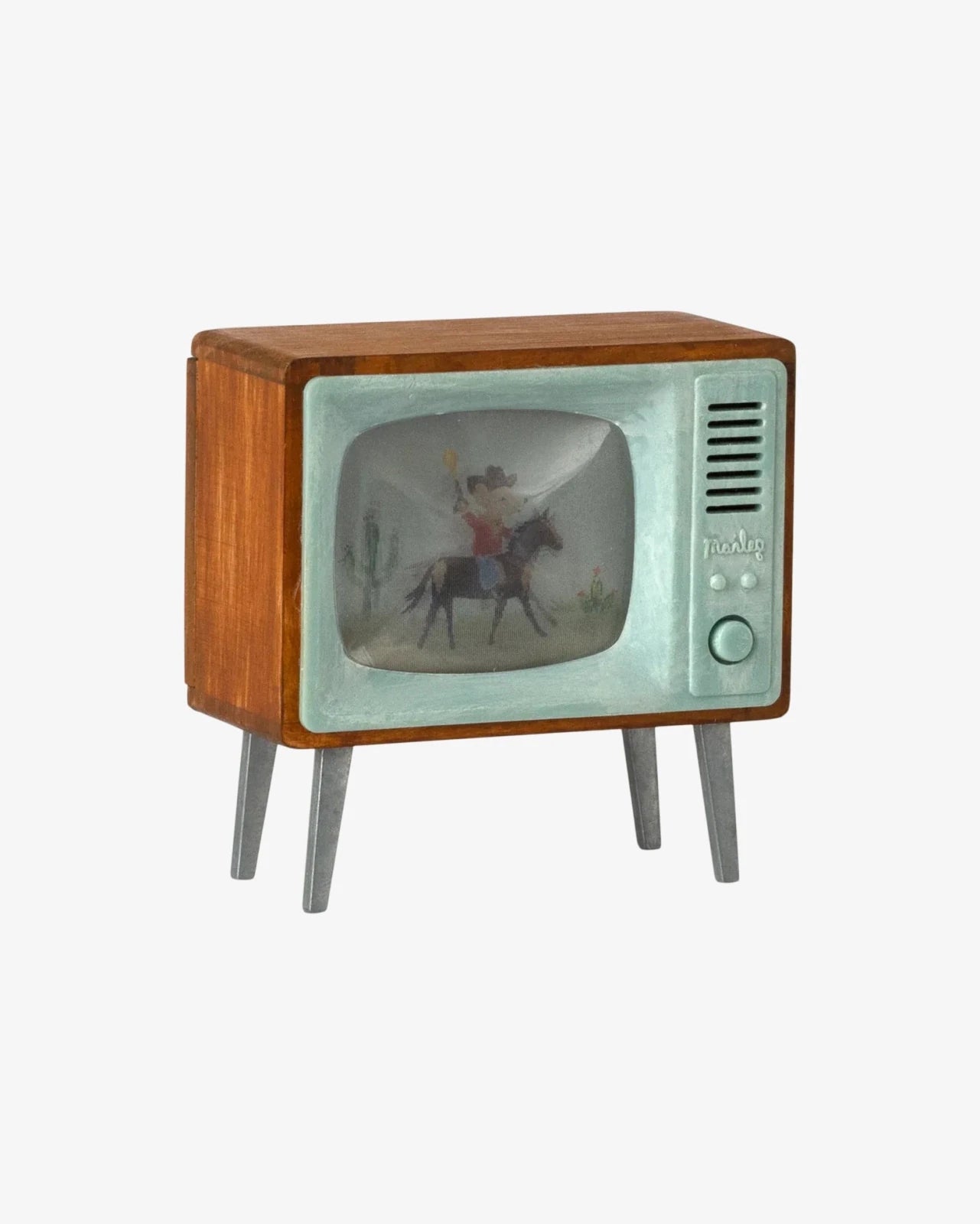 Maileg - Fernseher für Puppenhaus - ROSA ECK