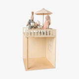 Maileg - Gartenset • Tisch, Stühle & Bank - ROSA ECK