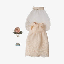 Maileg - Hochzeitskleid für Mama Maus - ROSA ECK