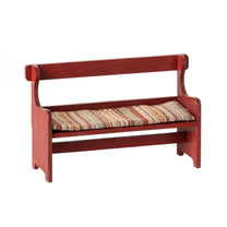 Maileg - Holzbank für Maileg - Mäusehaus • Rot - Spielzeug - ROSA ECK
