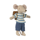 Maileg - Kleidung und Tasche – Großer Bruder Maus • Braun - ROSA ECK