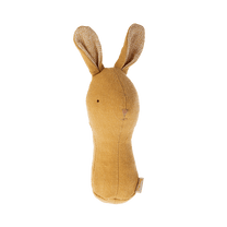 Maileg - LULLABY FRIENDS Hase Rassel für Babys | Gelb - Babyspielzeug - ROSA ECK - , ,