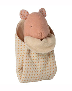 Maileg - LULLABY FRIENDS Mini Schwein Kuscheltier • Rose - ROSA ECK