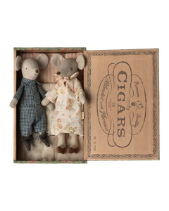 Maileg - Maileg Oma und Opa Maus in Box - Spielzeug - ROSA ECK Concept Store