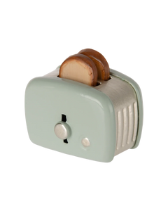 Maileg - Maileg Toaster für Puppenhaus • Minzgrün - Spielzeug - ROSA ECK Concept Store