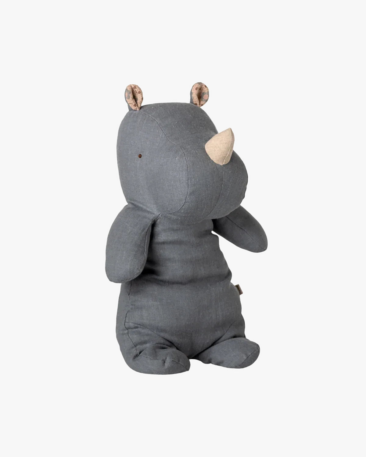 Maileg - SAFARI FRIENDS Nashorn Kuscheltier • Medium - Staubblau - Stofftier - ROSA ECK