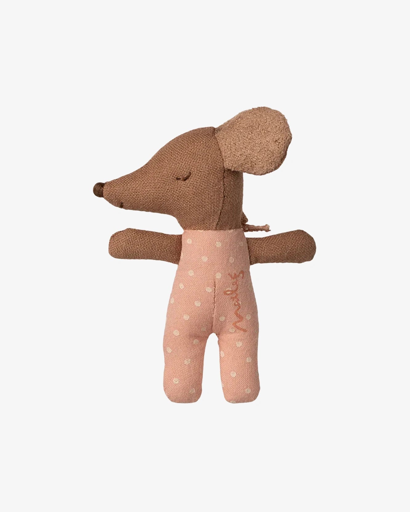 Maileg - Schläfrige Babymaus in Matchbox • Rose - ROSA ECK