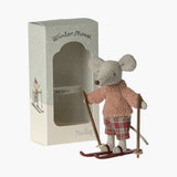 Maileg - Wintermaus mit Ski – Große Schwester - Spielzeug - ROSA ECK Concept Store