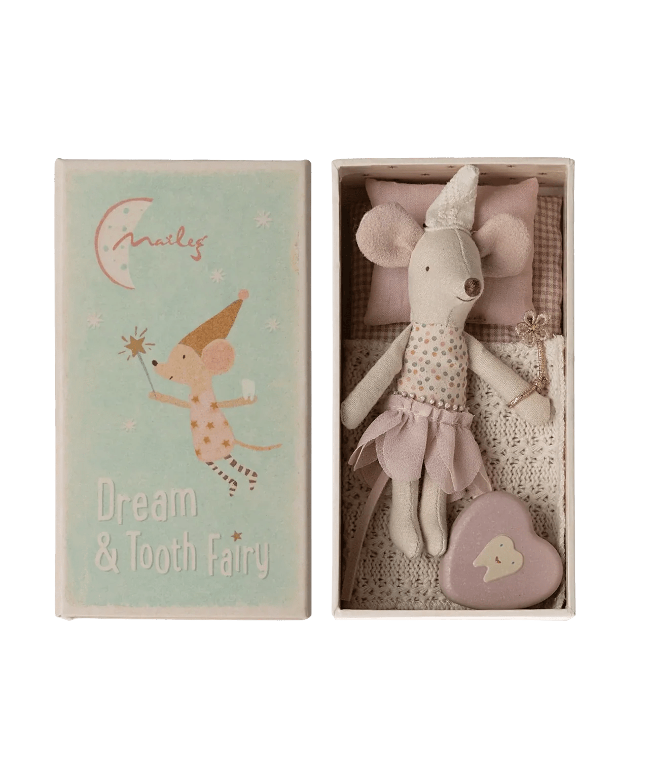 Maileg - Zahnfeenmaus - Kleine Schwester in Streichholzschachtel - Spielzeug - ROSA ECK Concept Store