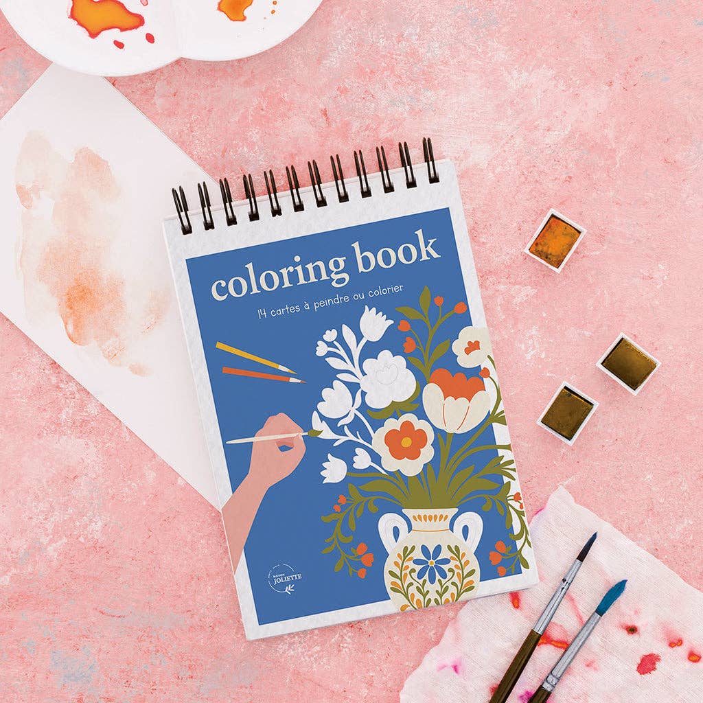 Maison Joliette - Malbuch (A6) • Bloom - ROSA ECK