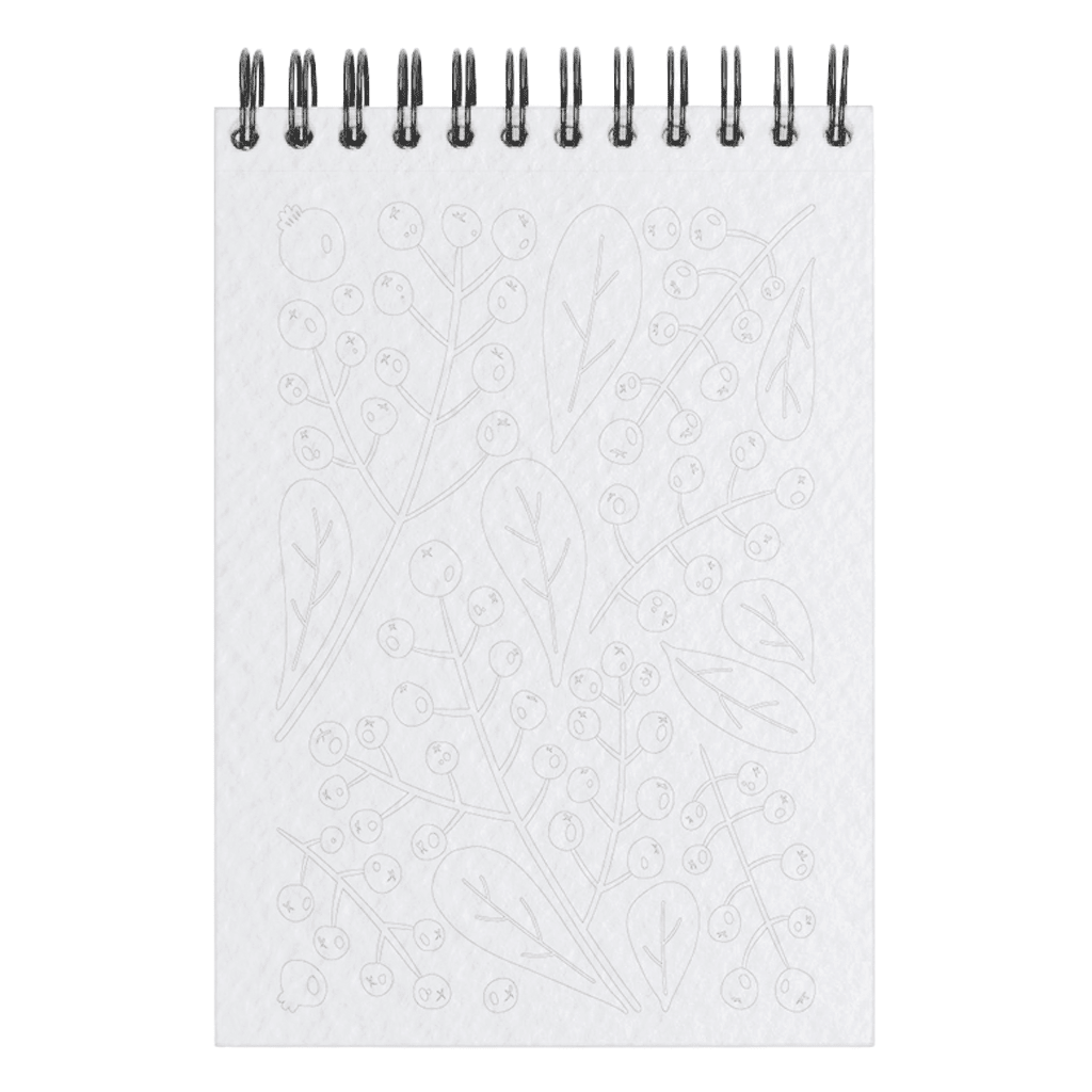 Maison Joliette - Malbuch (A6) • Floral 1 - ROSA ECK