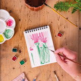 Maison Joliette - Malbuch (A6) • Floral 1 - ROSA ECK