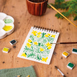 Maison Joliette - Malbuch (A6) • Floral 1 - ROSA ECK