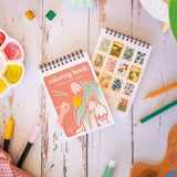 Maison Joliette - Malbuch (A6) • Floral 1 - ROSA ECK