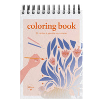 Maison Joliette - Malbuch (A6) • Floral 2 - ROSA ECK