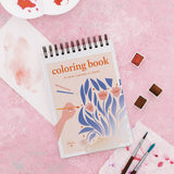 Maison Joliette - Malbuch (A6) • Floral 2 - ROSA ECK