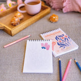 Maison Joliette - Malbuch (A6) • Floral 2 - ROSA ECK
