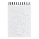 Maison Joliette - Malbuch (A6) • Floral 2 - ROSA ECK
