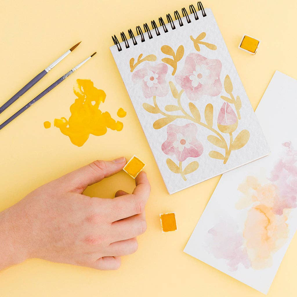 Maison Joliette - Malbuch (A6) • Floral 2 - ROSA ECK