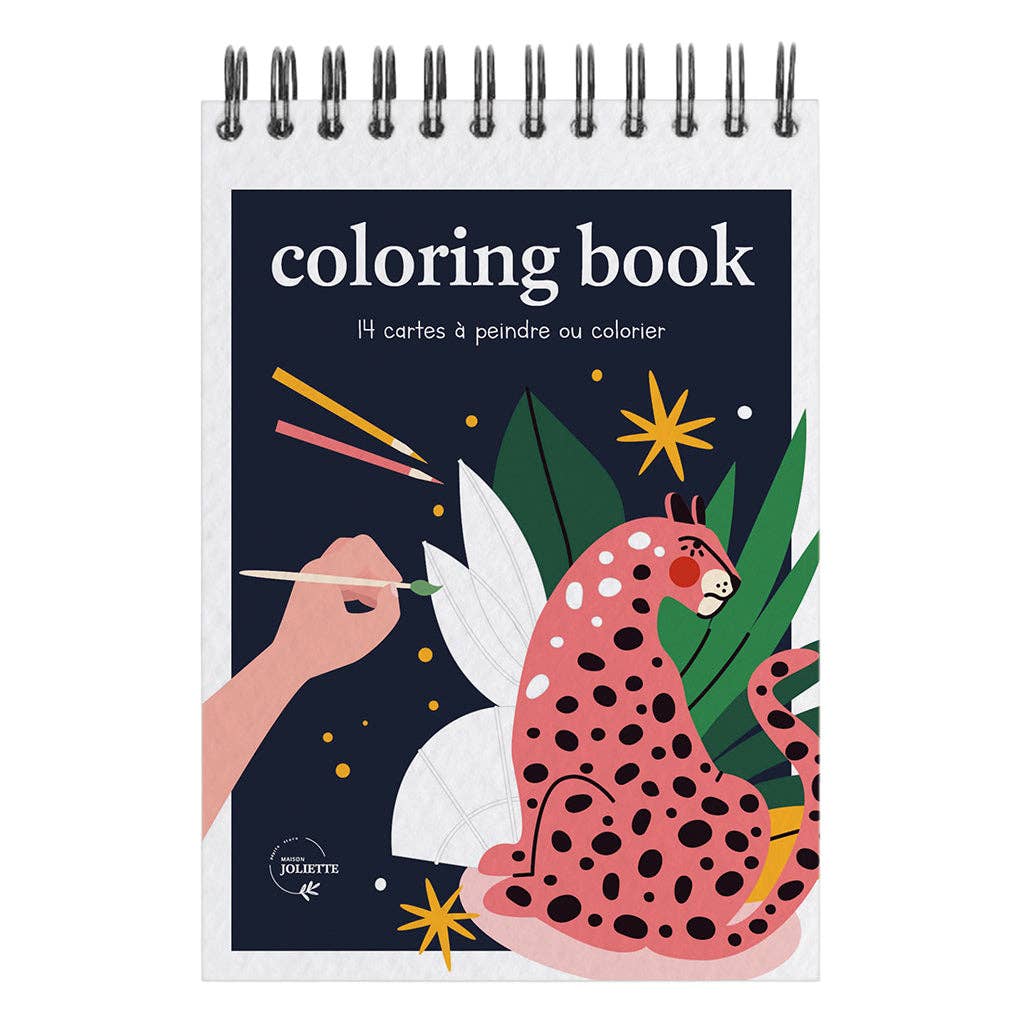 Maison Joliette - Malbuch (A6) • Wild - ROSA ECK