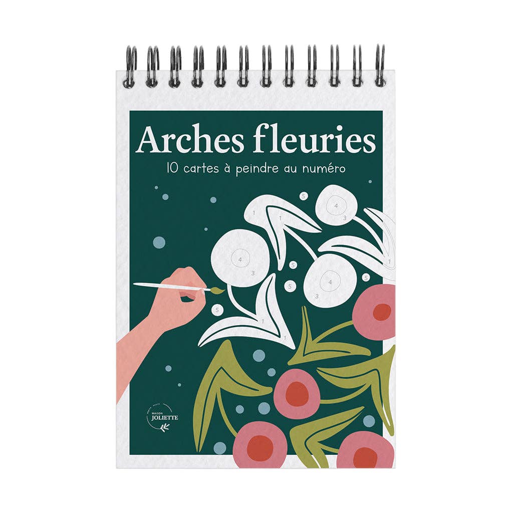 Maison Joliette - Malen nach Zahlen Set • Flowering Arches - ROSA ECK