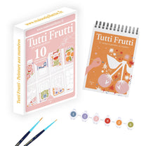 Maison Joliette - Malen nach Zahlen Set • Tutti Frutti - ROSA ECK