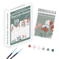 Maison Joliette - Malen nach Zahlen Set • Wildflowers - ROSA ECK