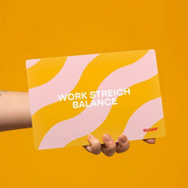 MAMF - WORK STREICH BALANCE Frühstücksbrettchen - Tablett - ROSA ECK Concept Store