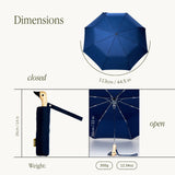 Regenschirm mit Entenkopf • Navy