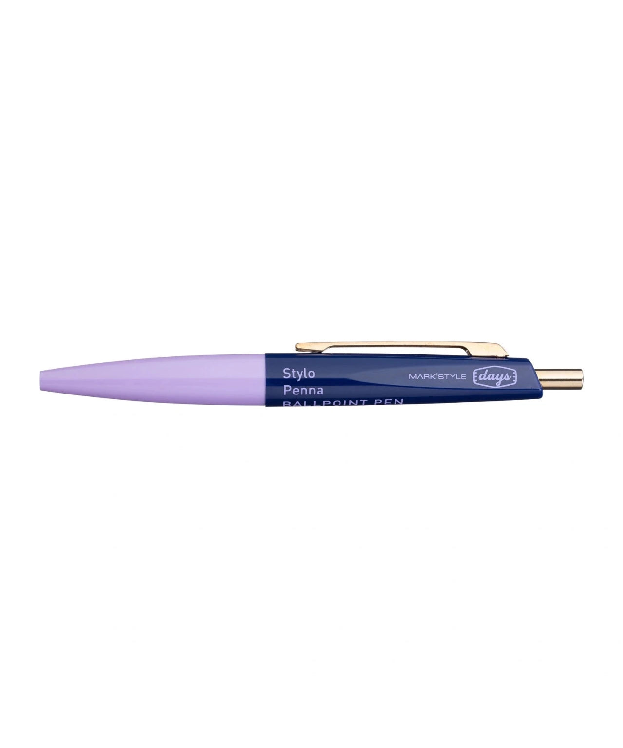 MARK'S (マークス) - ANTERIQUE Mini-Kugelschreiber • Purple Navy - ROSA ECK