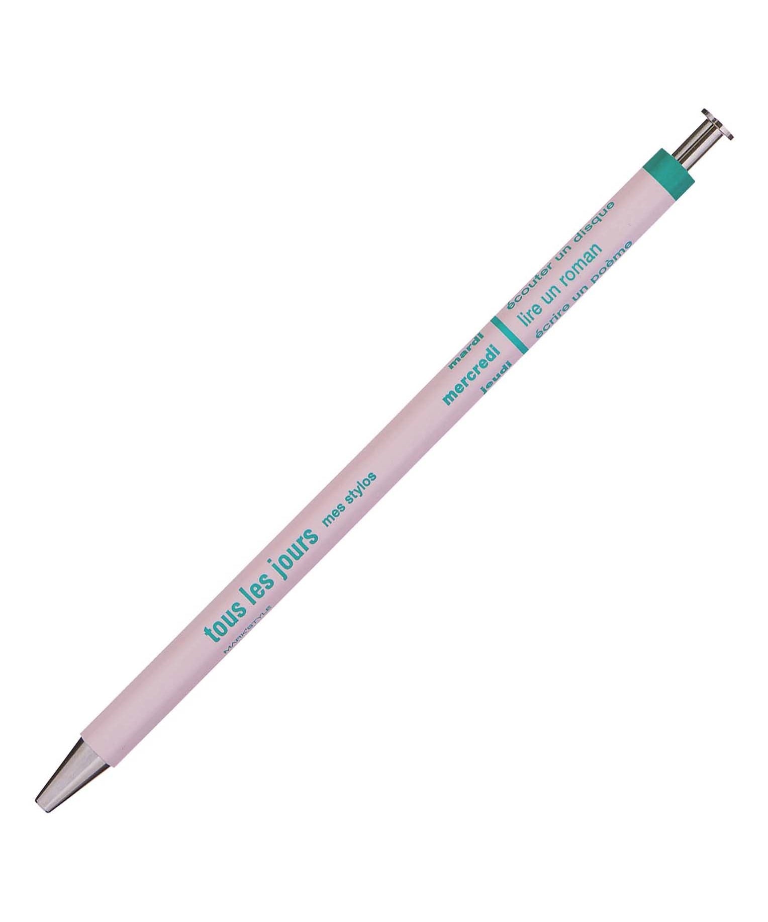 MARK'S (マークス) - DAYS Kugelschreiber | Light Pink - ROSA ECK - Pink, Rosa, Stift
