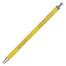 MARK'S (マークス) - DAYS Kugelschreiber | Yellow - ROSA ECK - Gelb, Stift,