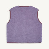 Happymess Merino Weste Lilac Cloud
