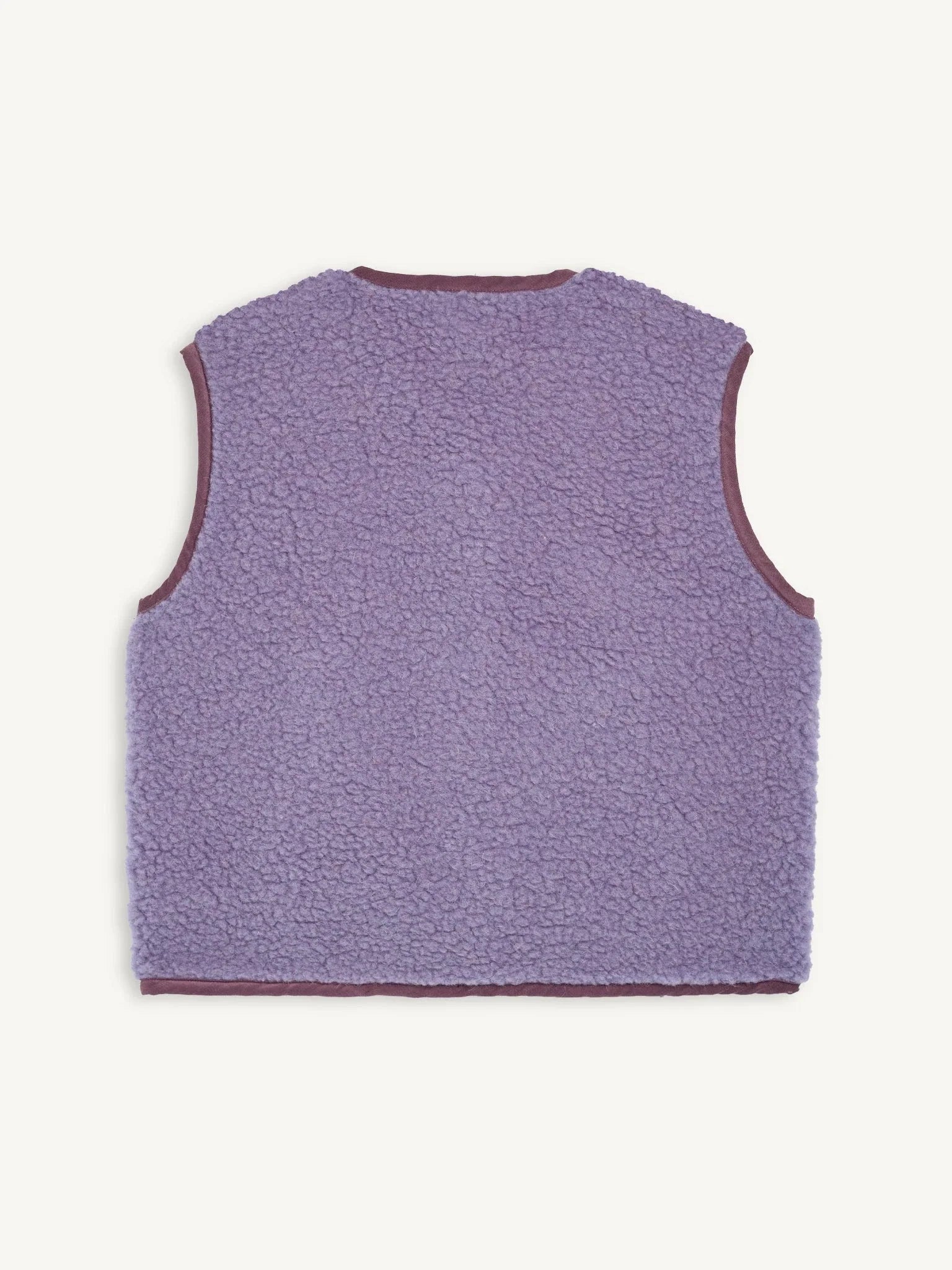 Happymess Merino Weste Lilac Cloud