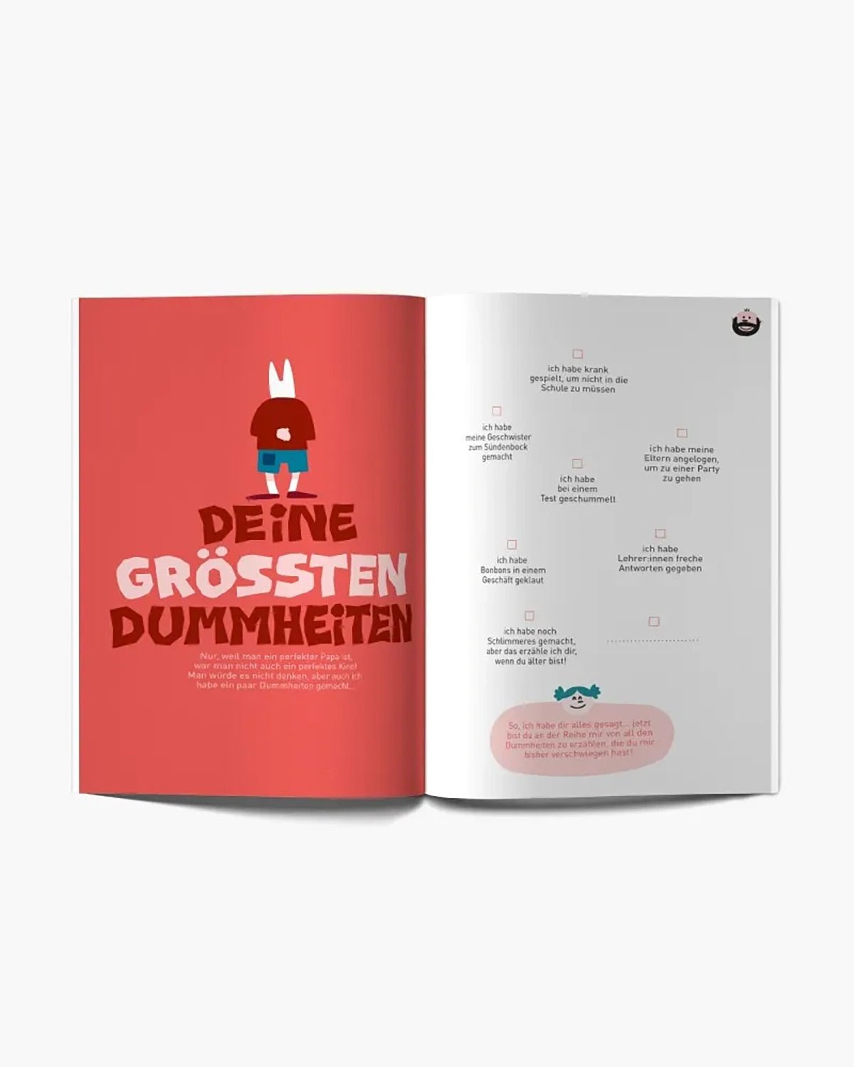 Minus éditions - Ausfüllbuch • Wie der Vater, so die Tochter? - ROSA ECK