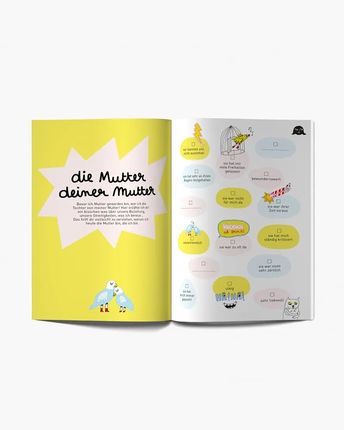 Minus éditions - Ausfüllbuch • Wie die Mutter, so die Tochter? - ROSA ECK