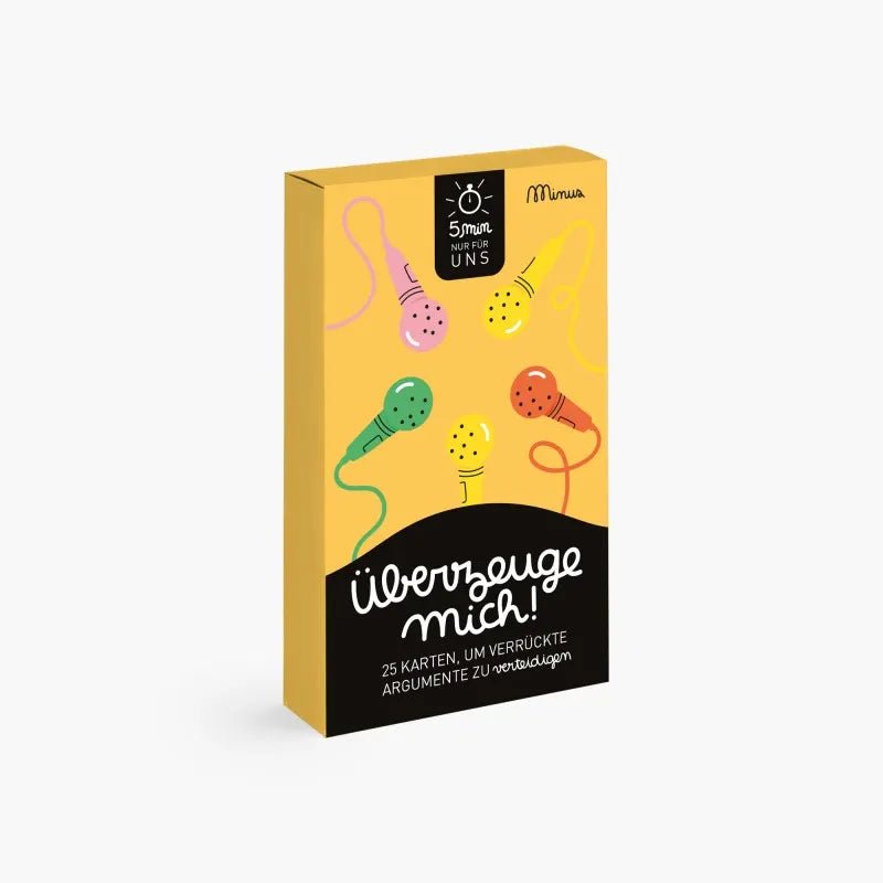 Minus éditions - ÜBERZEUGE MICH Fragespiel - ROSA ECK