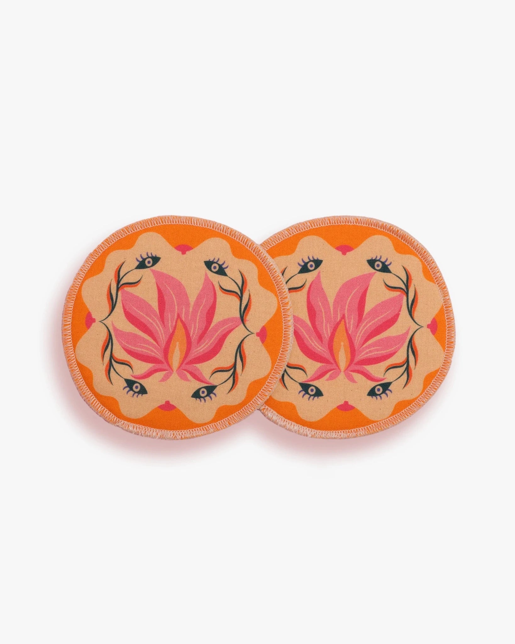 moodie - Waschbare Stilleinlagen (3er - Set) • Goddess Garden - ROSA ECK