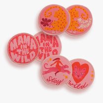 moodie - Waschbare Stilleinlagen (3er - Set) • Stay Wild - ROSA ECK
