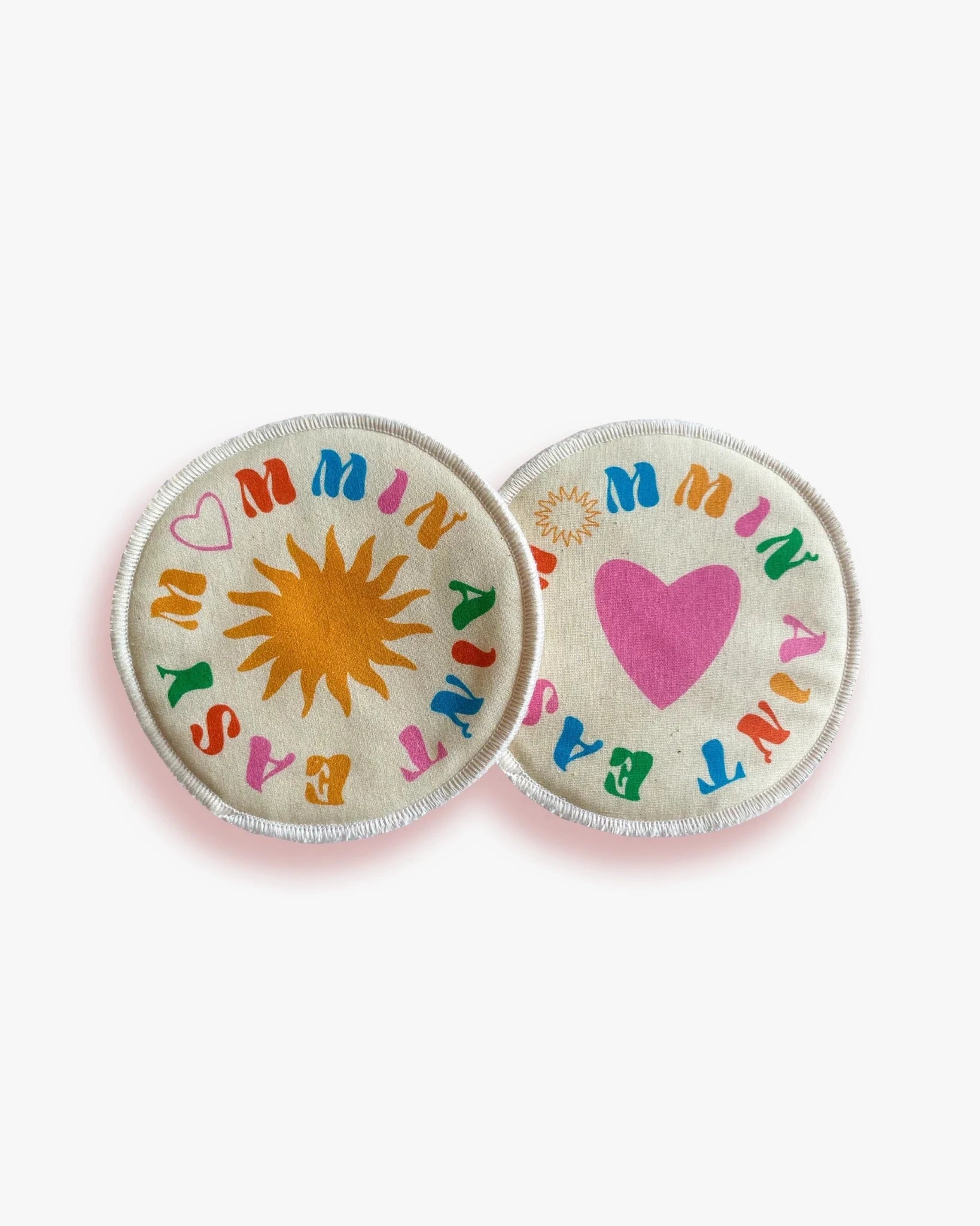 moodie - Waschbare Stilleinlagen • mommin ain't easy - ROSA ECK