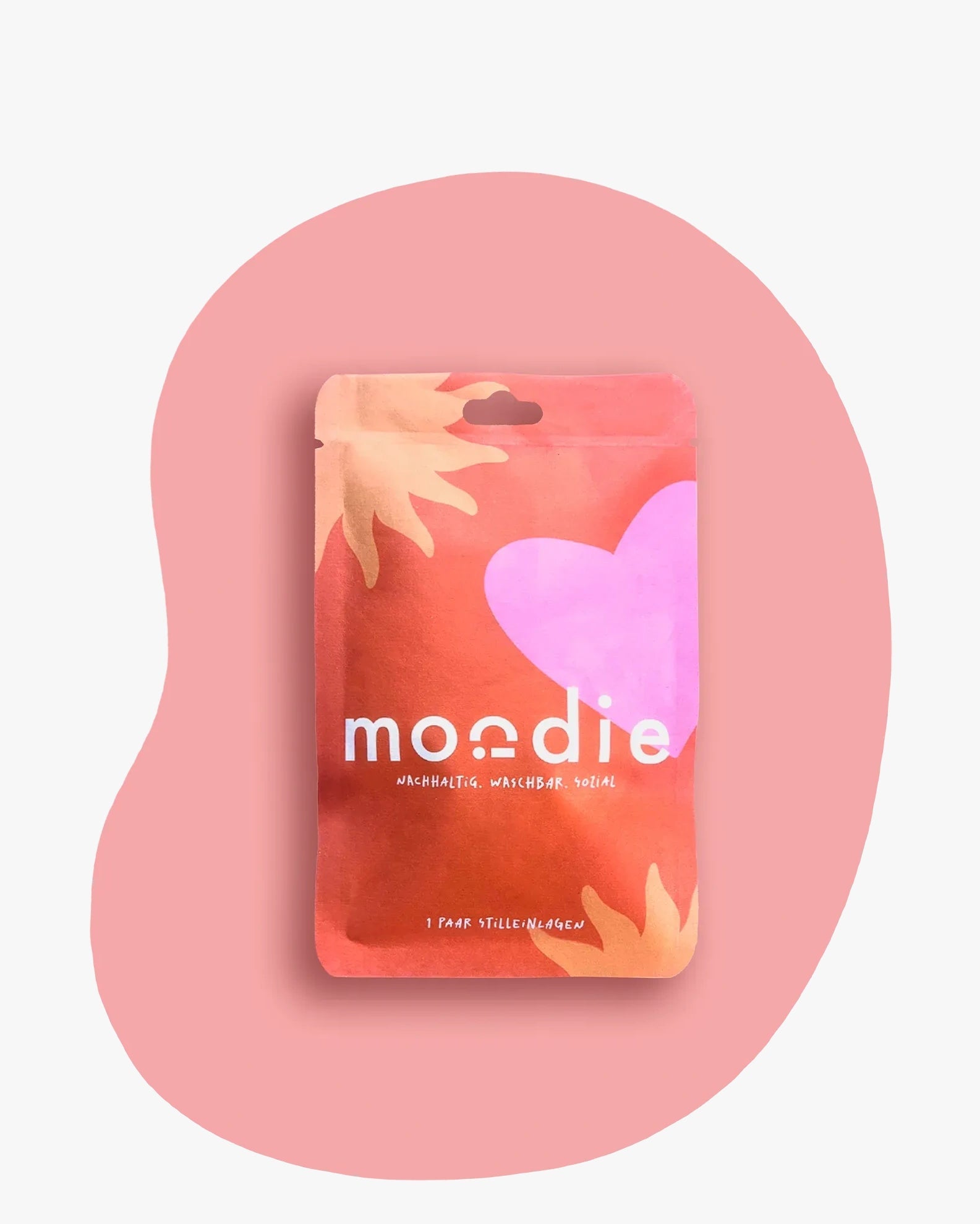 moodie - Waschbare Stilleinlagen • mommin ain't easy - ROSA ECK