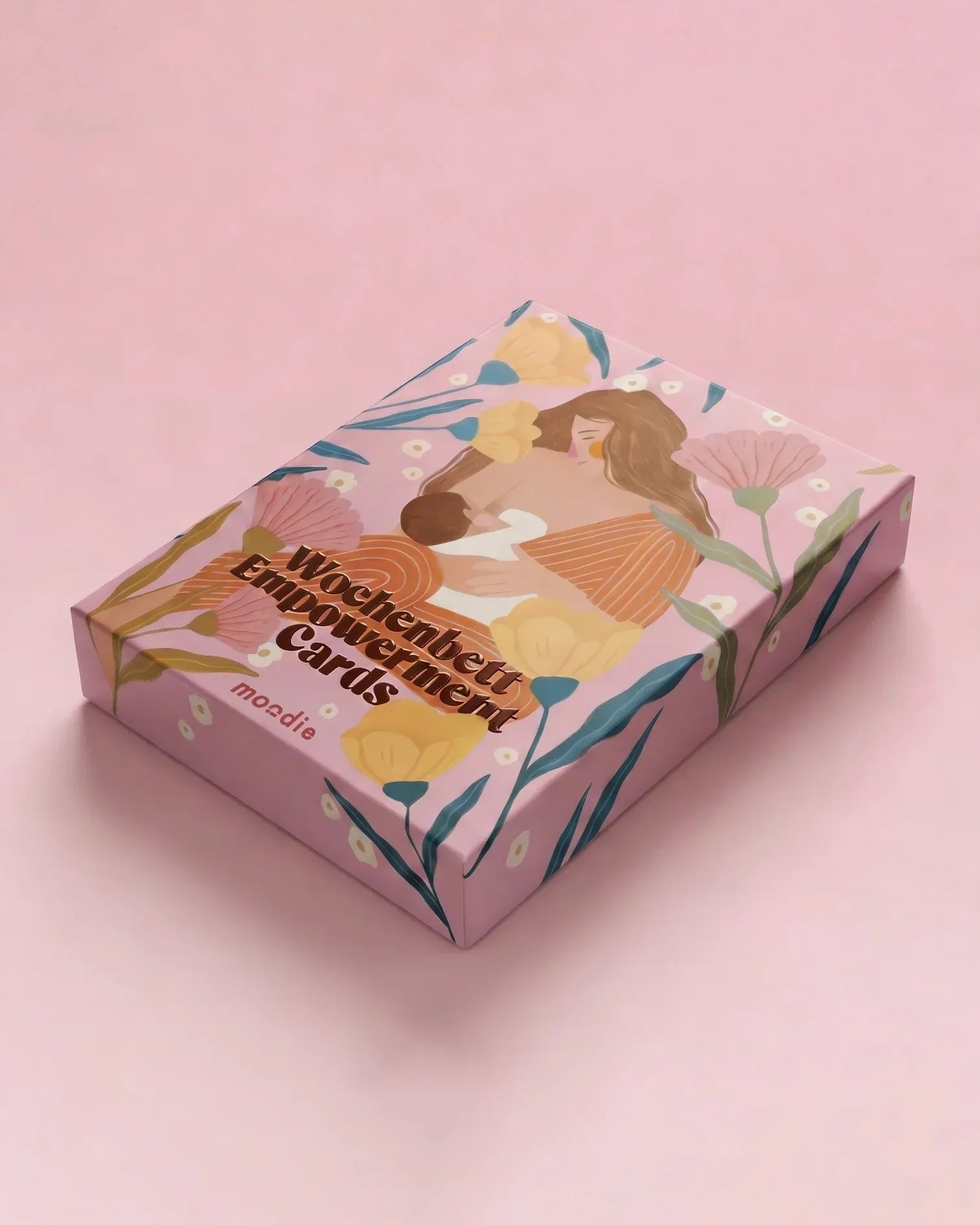 moodie - Wochenbett Karten-Set • Good Mood & Realtalk - ROSA ECK