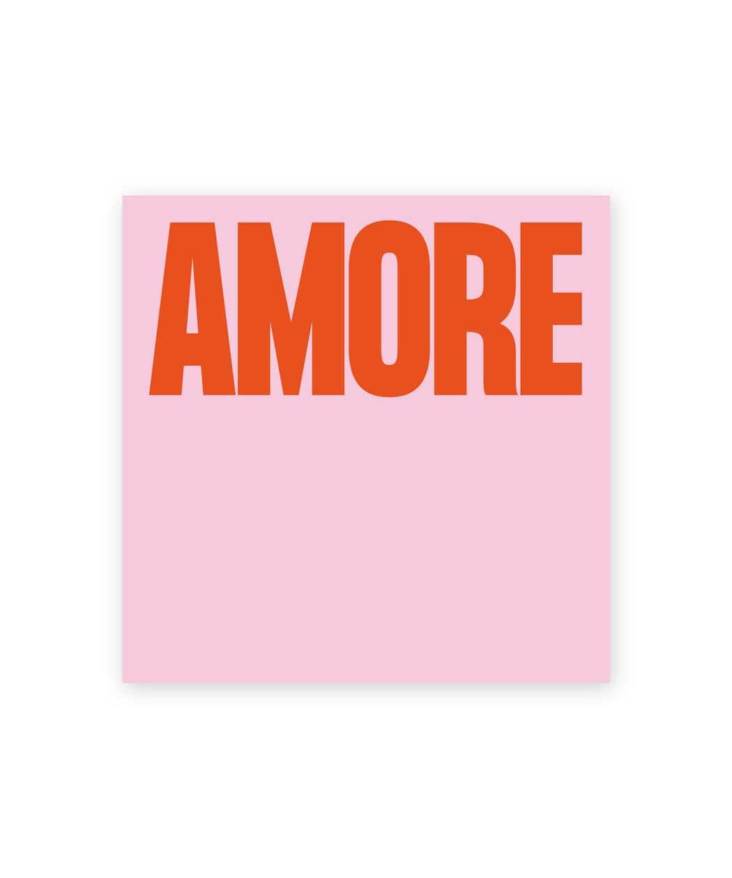 Navucko - AMORE Haftnotizen | Rosa/Rot - Notizblock - ROSA ECK - , ,