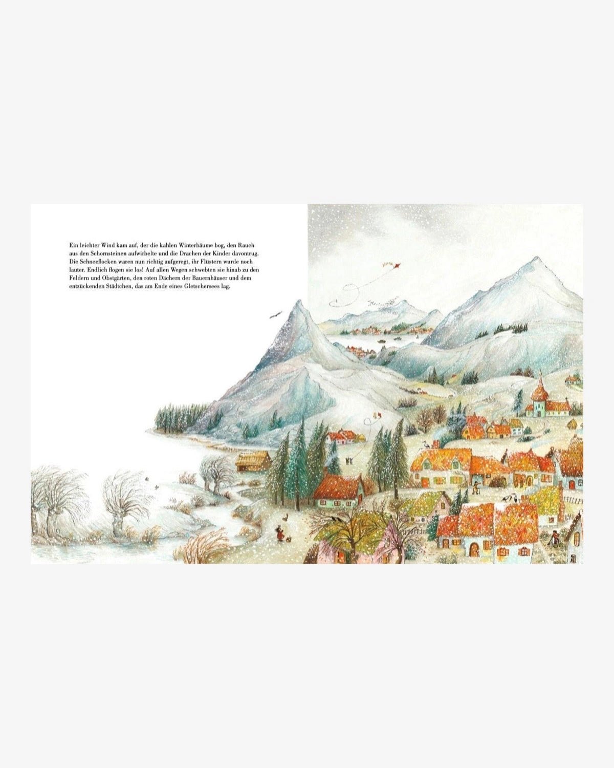 NordSüd Verlag - SCHNEEFLOCKE Kinderbuch - ROSA ECK