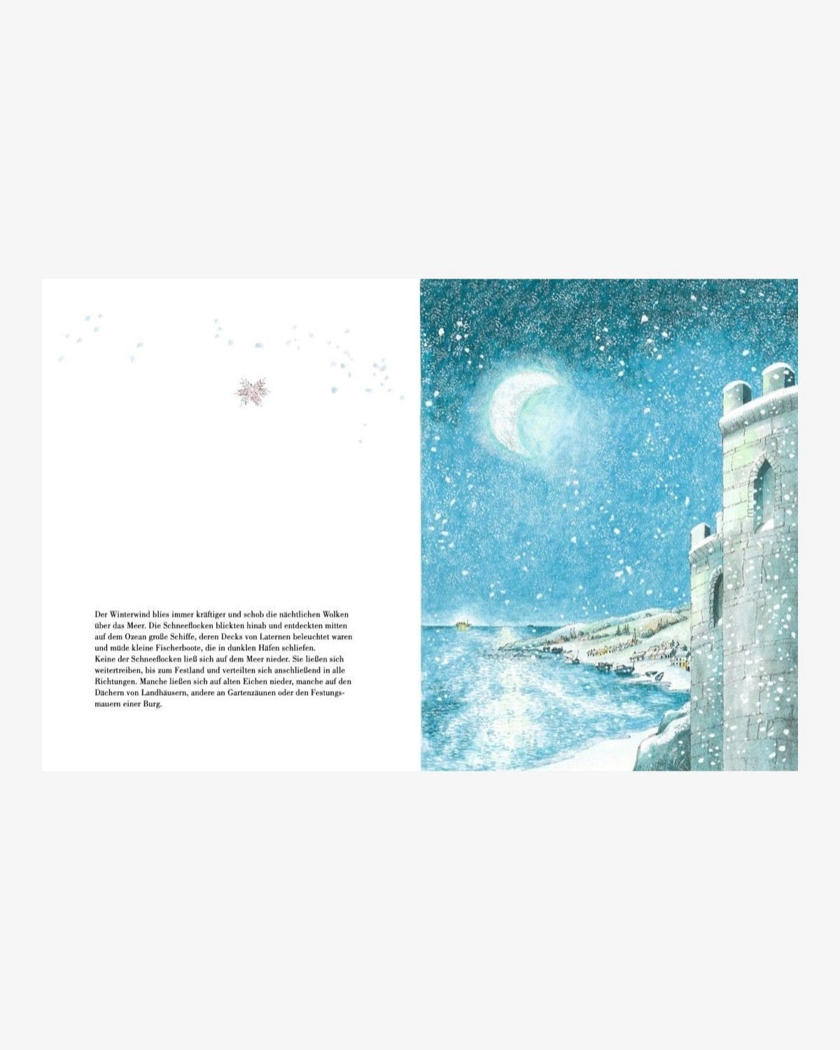 NordSüd Verlag - SCHNEEFLOCKE Kinderbuch - ROSA ECK