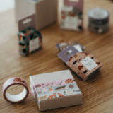 nuukk - MARIENKÄFER Washi Tape - ROSA ECK - 1 - 5 €, Lila,
