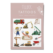 nuukk - Kindertattoos • Baustelle - ROSA ECK